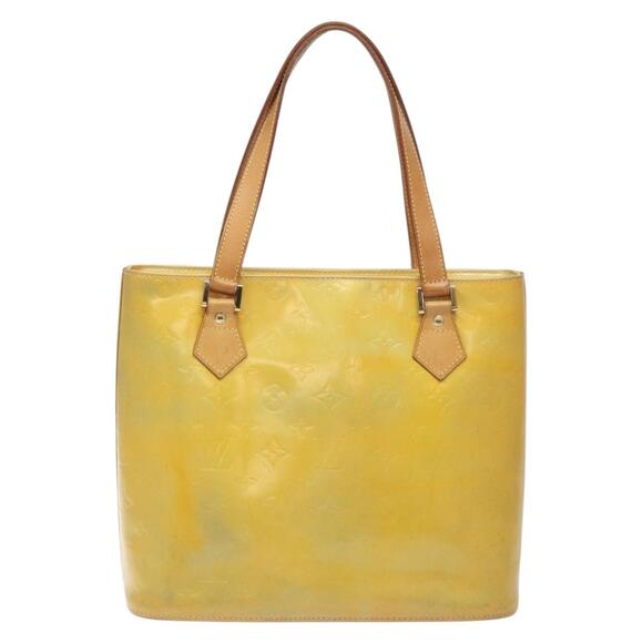 LOUIS VUITTON Monogram Vernis Houston Hand Bag Gris M91053 - Picture 3 of 13